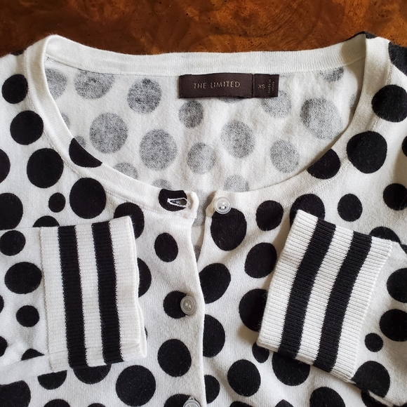 The Limited Polka-Dot Cardigan - Picture 7 of 7